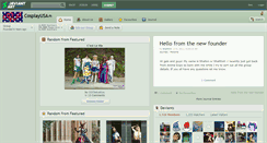 Desktop Screenshot of cosplayusa.deviantart.com