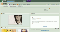 Desktop Screenshot of midori18.deviantart.com