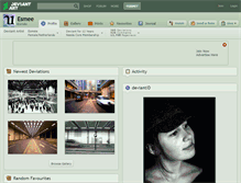 Tablet Screenshot of esmee.deviantart.com
