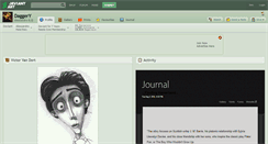 Desktop Screenshot of daggery.deviantart.com