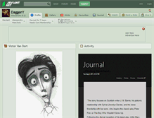 Tablet Screenshot of daggery.deviantart.com