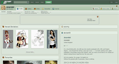 Desktop Screenshot of anorelei.deviantart.com