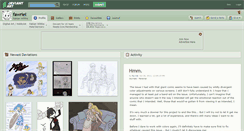 Desktop Screenshot of fawriel.deviantart.com