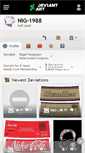 Mobile Screenshot of nig-1988.deviantart.com