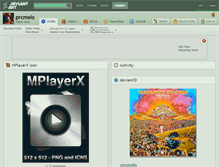 Tablet Screenshot of prcmelo.deviantart.com