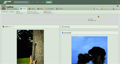 Desktop Screenshot of cptrick.deviantart.com