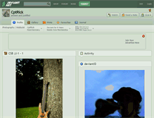 Tablet Screenshot of cptrick.deviantart.com