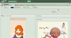 Desktop Screenshot of leastaris.deviantart.com