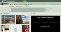 Desktop Screenshot of paindancer.deviantart.com