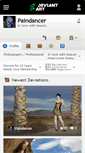 Mobile Screenshot of paindancer.deviantart.com