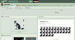 Desktop Screenshot of lock-wolf.deviantart.com