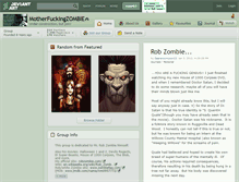 Tablet Screenshot of motherfuckingzombie.deviantart.com