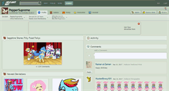 Desktop Screenshot of peppersupreme.deviantart.com