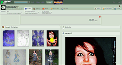 Desktop Screenshot of lollipopstarrr.deviantart.com