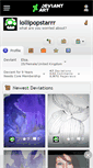 Mobile Screenshot of lollipopstarrr.deviantart.com