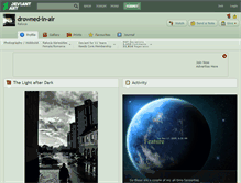 Tablet Screenshot of drowned-in-air.deviantart.com