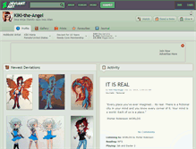 Tablet Screenshot of kiki-the-angel.deviantart.com