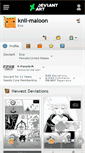 Mobile Screenshot of knil-maloon.deviantart.com