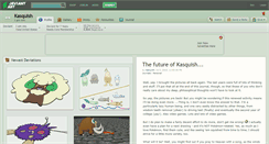 Desktop Screenshot of kasquish.deviantart.com