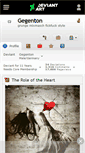Mobile Screenshot of gegenton.deviantart.com