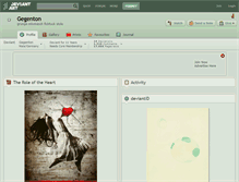 Tablet Screenshot of gegenton.deviantart.com