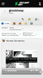 Mobile Screenshot of ghostsheep.deviantart.com