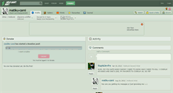 Desktop Screenshot of matiku-cami.deviantart.com