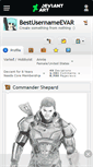 Mobile Screenshot of bestusernameevar.deviantart.com