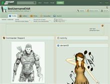 Tablet Screenshot of bestusernameevar.deviantart.com