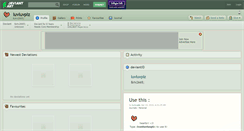 Desktop Screenshot of luvluvplz.deviantart.com