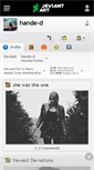 Mobile Screenshot of hande-d.deviantart.com