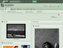 Tablet Screenshot of mesutbahtiyar.deviantart.com