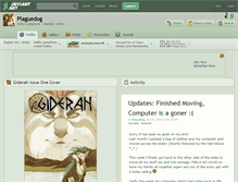 Tablet Screenshot of plaguedog.deviantart.com