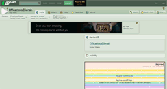 Desktop Screenshot of efficaciousellenah.deviantart.com