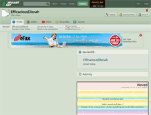 Tablet Screenshot of efficaciousellenah.deviantart.com
