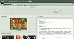 Desktop Screenshot of blackpoppies.deviantart.com
