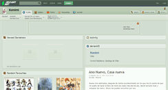 Desktop Screenshot of komimi.deviantart.com