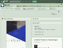Tablet Screenshot of nas-wd.deviantart.com