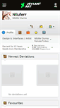 Mobile Screenshot of niluferr.deviantart.com