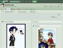 Tablet Screenshot of eriol-fan-club.deviantart.com