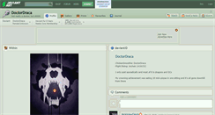 Desktop Screenshot of doctordraca.deviantart.com