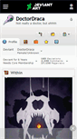 Mobile Screenshot of doctordraca.deviantart.com