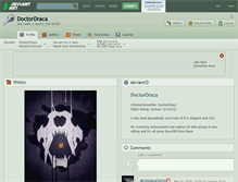 Tablet Screenshot of doctordraca.deviantart.com