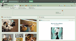 Desktop Screenshot of jofflin.deviantart.com