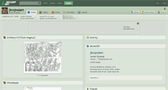 Desktop Screenshot of jkrojmalart.deviantart.com
