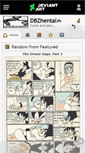 Mobile Screenshot of dbzhentai.deviantart.com