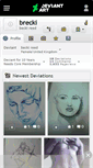Mobile Screenshot of brecki.deviantart.com