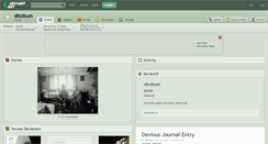 Desktop Screenshot of ditzibum.deviantart.com