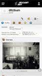 Mobile Screenshot of ditzibum.deviantart.com