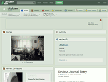 Tablet Screenshot of ditzibum.deviantart.com